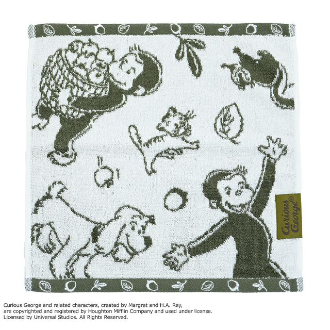 おさるのジョージ オーガニックジョージ キャリータオル