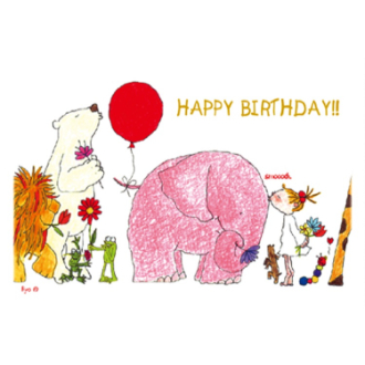 ココバースデースルーカード RY-19