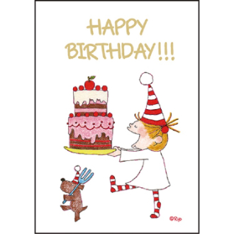 ココちゃん バースデーミニカード RY-1030