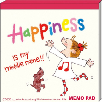 ココちゃん スクエアメモ RYN-1036