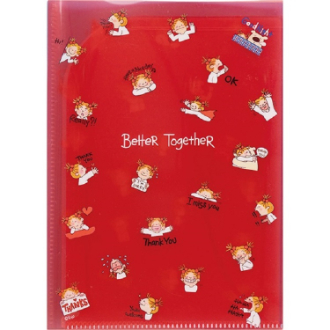 ココちゃん ６ポケットクリアホルダー (A5サイズ) RYZ-1026