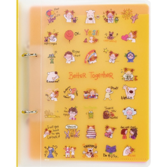 ココちゃん ２穴バインダー (A5サイズ) RYZ-1028