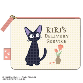 魔女の宅急便 ジジ ワッフルジジ ティッシュケース付きポーチ