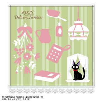 魔女の宅急便 ジジ お部屋のジジ ミニタオル