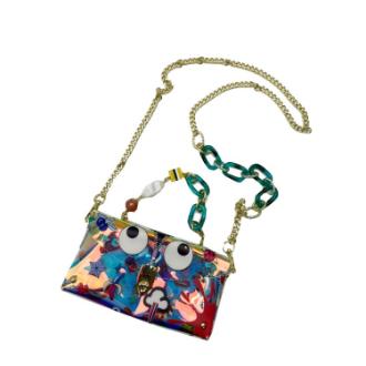 【EYE THEME】アイテーマ　インナーポーチ付クリアショルダー