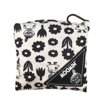 レイニーキャップ MOOMIN リトルミイ・モノクロフラワー