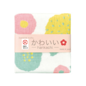 ハンカチ　かわいい フラワーダンス