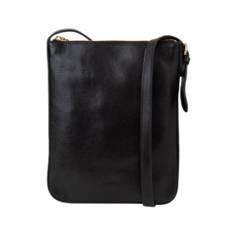 【IL BISONTE】イルビゾンテ　レザーショルダーバッグ　BCR344　BK159