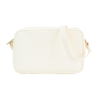 【IL BISONTE】イルビゾンテ　レザースクエアショルダーバッグ　BCR327　WH178