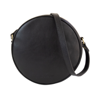 【IL BISONTE】イルビゾンテ　レザーサークルショルダーバッグ　BCR328　BK237