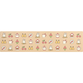 ミッフィー アイコン PVCロングマット 約45×180cm