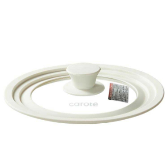 Carote(カローテ) COSY 三サイズ兼用ガラス蓋  16/18/20cm