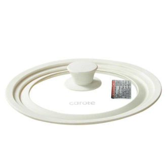 Carote(カローテ) COSY 三サイズ兼用ガラス蓋  18/20/22cm