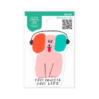 クリエイターズサーカス ステッカー　No Music No Life