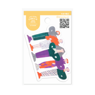 クリエイターズサーカス ステッカー　dressup