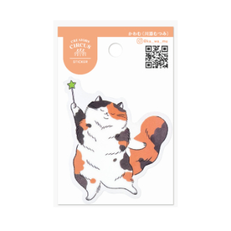 クリエイターズサーカス ステッカー　ふわふわまほう
