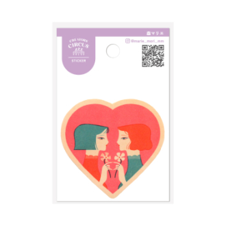 クリエイターズサーカス ステッカー　you & me