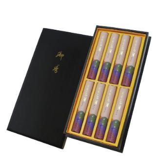 薫寿堂 特選花琳 桐塗箱 短寸8入: ビジター表示商品｜ファンビ寺内
