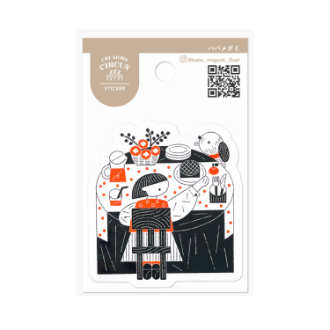 クリエイターズサーカス ステッカー　アップルパイ