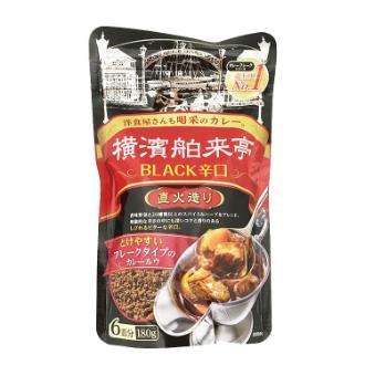 エバラ 横濱舶来亭 カレーフレーク ブラック辛口