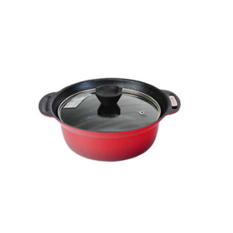 なごみ丈膳 IH対応フチ付卓上鍋 21cm