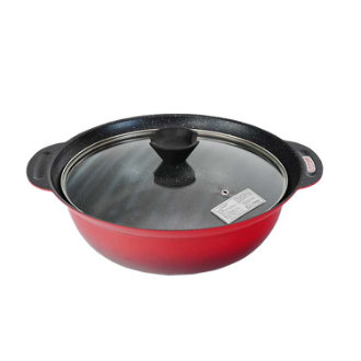 なごみ丈膳 IH対応フチ付卓上鍋 27cm