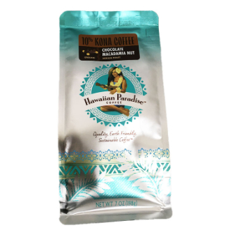Hawaiian Paradise Coffee 10％コナ・チョコレート・マカダミア