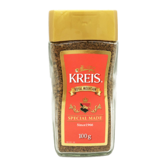 KREIS クライス インスタントコーヒー ロイヤル・マウンテン ブレンド 100g 瓶