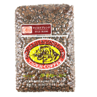 タイガー珈琲マイルドブレンド(豆) 1㎏