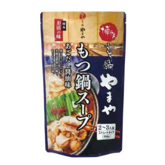やまや 博多もつ鍋スープ あごだし醤油味