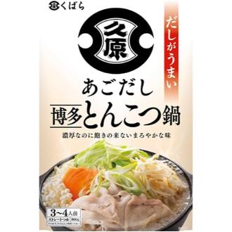 あごだし博多とんこつ鍋