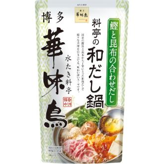 博多華味鳥 料亭の和だし鍋スープ