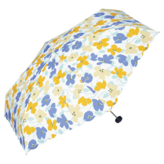 【WPC】雨折傘 アイビー　ブルー