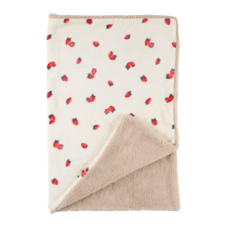 [ネットストア限定特価]ボアツキブランケット　タイニーベリー