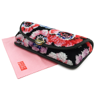 【FEILER】フェイラー　メガネケース　レディアネモネ