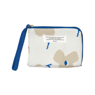 【WPC】ニットティッシュポーチ　メリーフラワーオフ