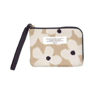 【WPC】ニットティッシュポーチ　クッカモカ