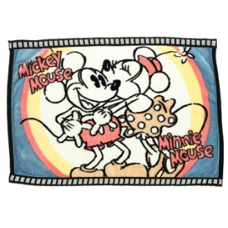 [オータムビッグセール]ミッキーフレンズ　ナチュラルフィルム ひざ掛け