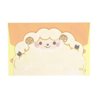 クローズピン どうぶつメッセージカード封筒セット MC16542