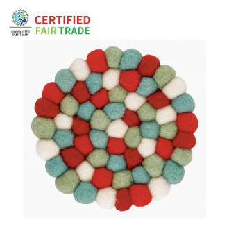 ポコポコ コースター　レッド2