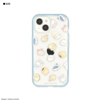 ちいかわ IIIIfit Clear iPhone15 14 13 対応 ケース 総柄