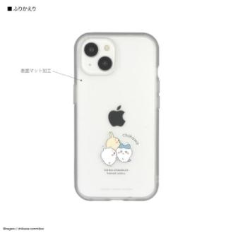 ちいかわ IIIIfit Clear iPhone15 14 13 対応 ケース ふりかえり