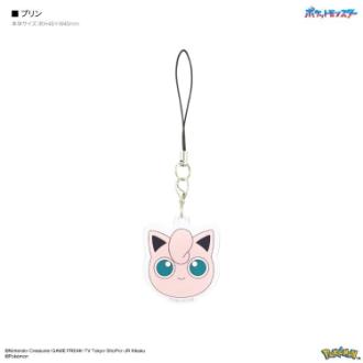 ポケットモンスター モバイルアクリルストラップ  プリン