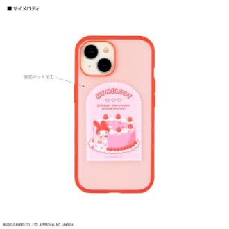 サンリオキャラクターズ IIIIfit Clear iPhone15 / 14 / 13 対応 ケース マイメロディ