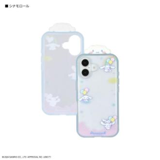 サンリオキャラクターズ フレーム IIIIfit Clear iPhone16 対応 シナモロール
