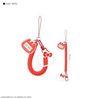 サンリオキャラクターズ マルチコイルストラップ ハローキティー
