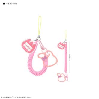 サンリオキャラクターズ マルチコイルストラップ マイメロディ