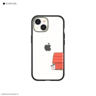 ピーナッツ IIIIfit Clear iPhone15 / 14 / 13 対応 ケース ドッグハウス