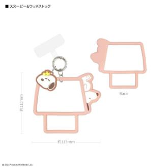ピーナッツ スヌーピー マルチリングプラス シリコンブレスレット スヌーピー＆ウッドストック