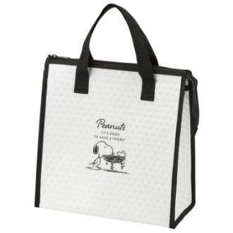 SNOOPY 不織布保冷バッグ バッジ